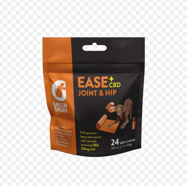 Green Gruff EASE Joint & Hip Plus CBD-24ct